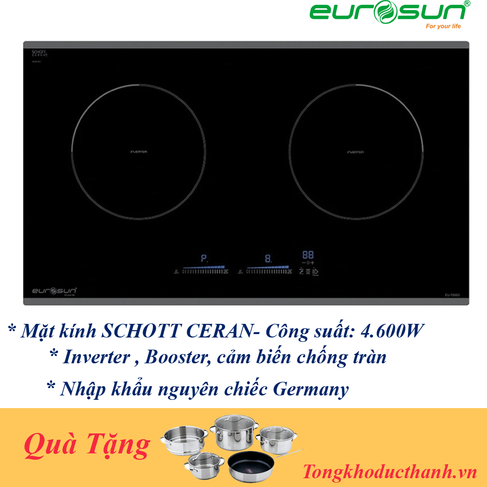 BẾP TỪ EUROSUN EU-T889G  NK Germany