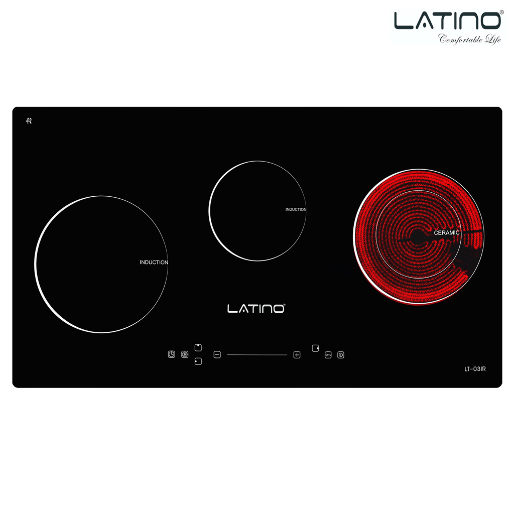 Bếp điện từ ba Latino LT-03IR Nhập khẩu Thái Lan