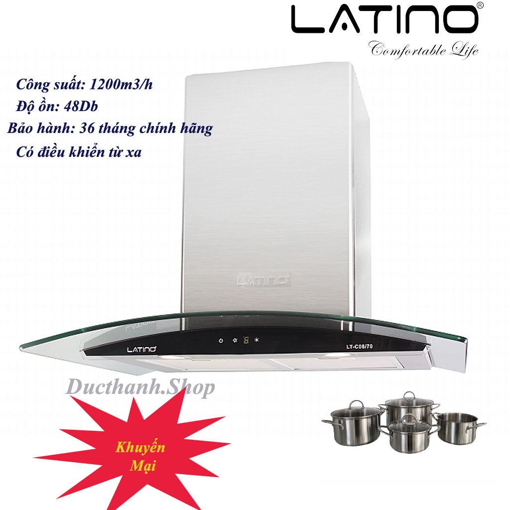 Máy hút mùi Latino LT-C08/90