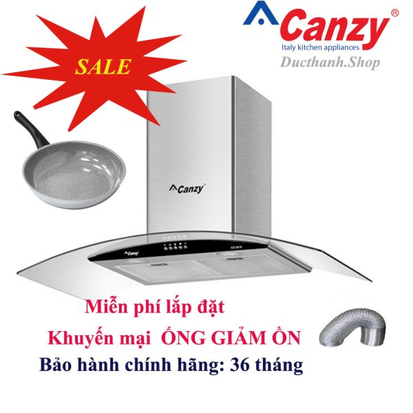 Máy hút mùi kính cong Canzy CZ 3670