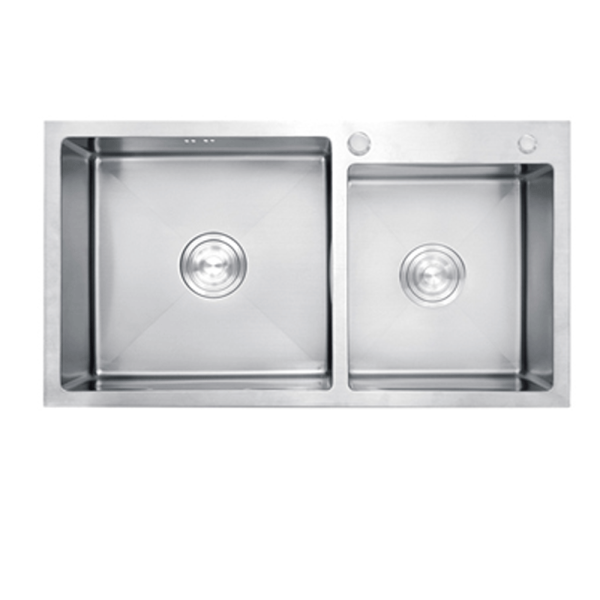 Chậu rửa Roslerer 2 hố lệch RL01-7843