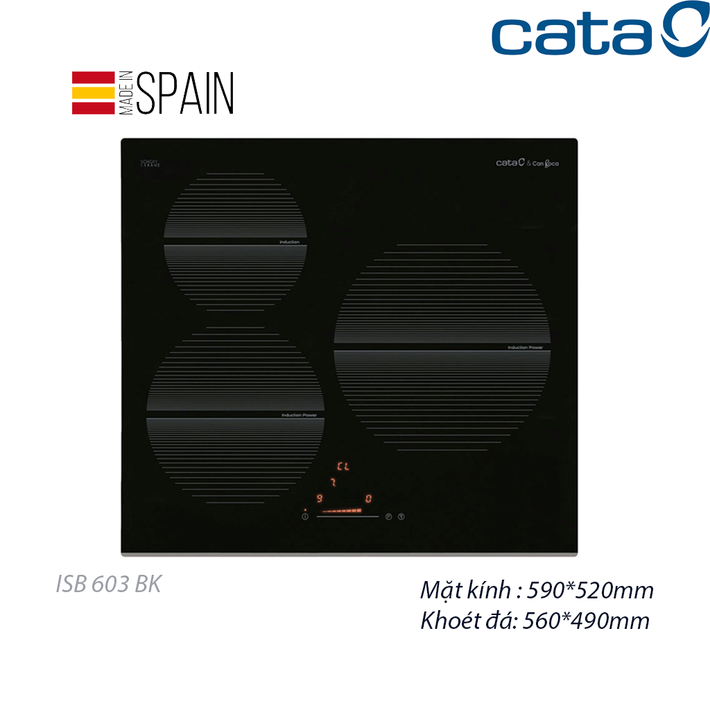 Bếp từ Cata ISB 603BK