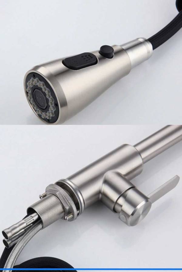 Vòi rửa bát rút dây Roslerer RL-805