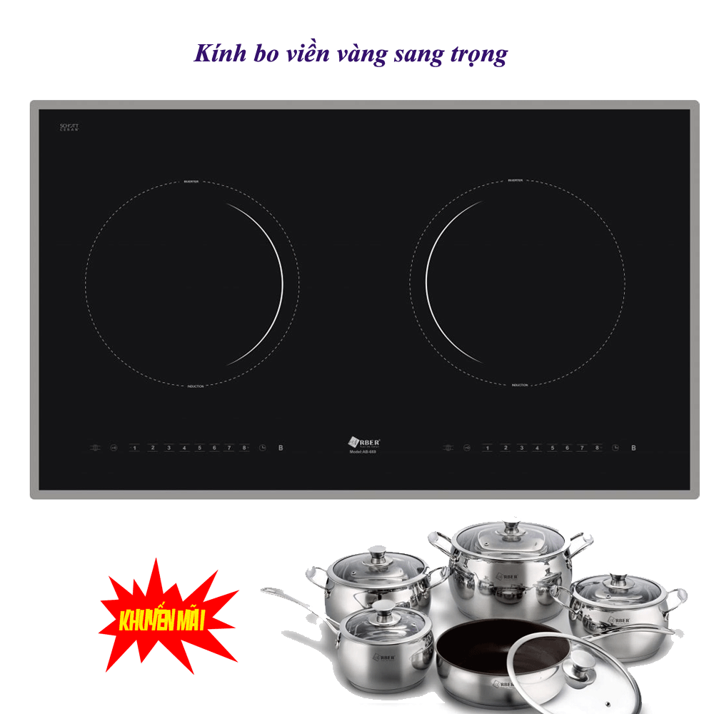 BẾP TỪ ĐÔI Arber AB669
