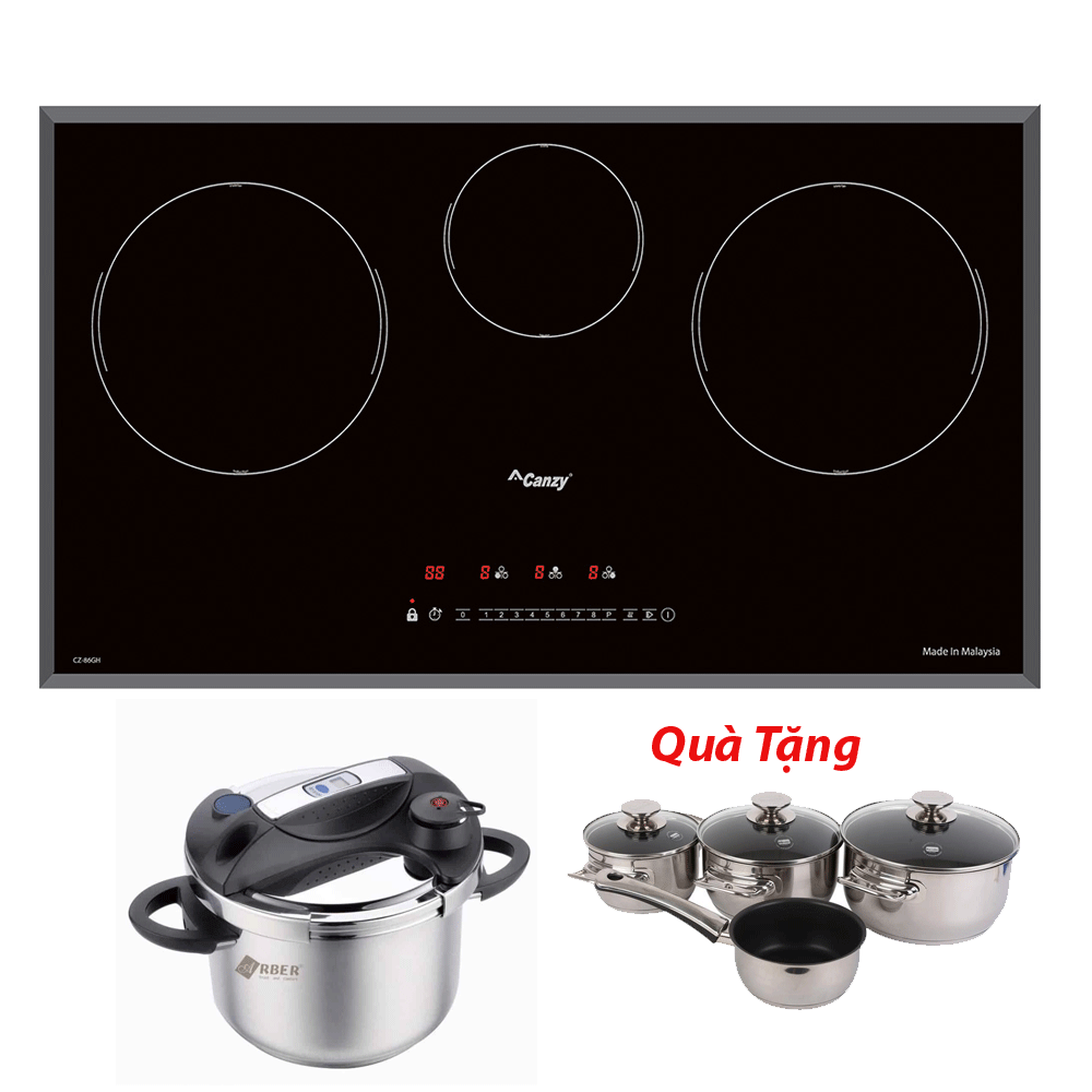 Bếp 2 từ Canzy CZ 86GH- NK Malaysia