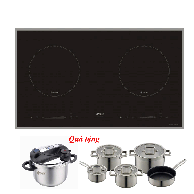 Bếp 2 từ Arber AB555 NK Malaysia