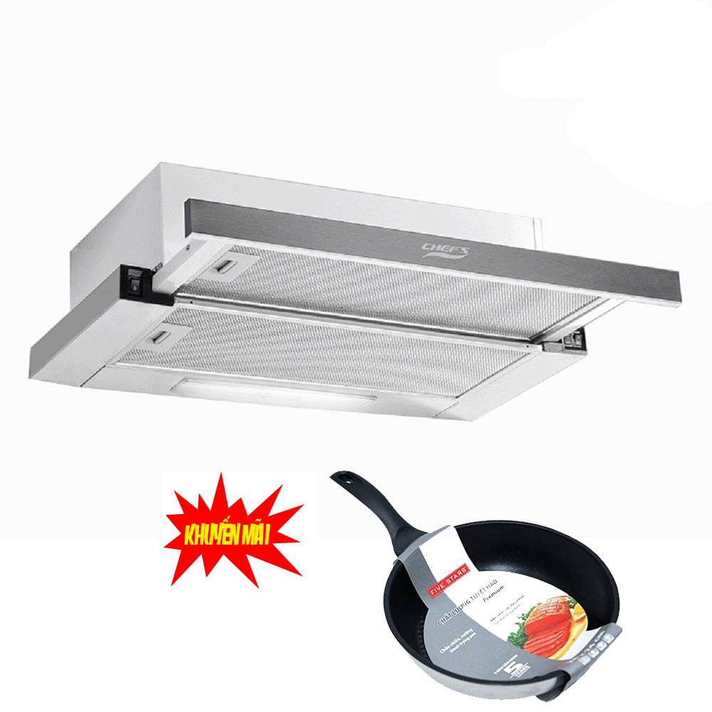 Máy hút khử mùi Chefs R-906E