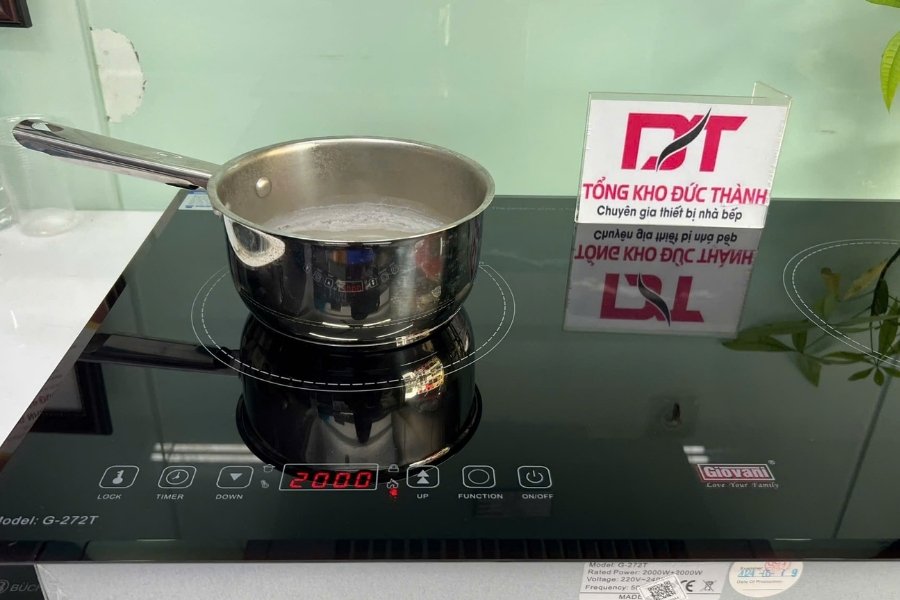 Bếp từ Giovani G-272T-PRC - Bảo hành chính hãng 5 năm