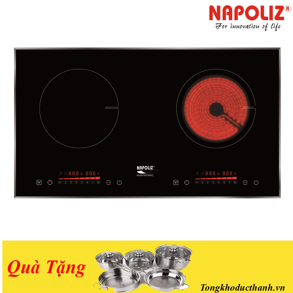 Bếp Điện Từ Napoliz NA388IC-Nhập Khẩu Nguyên Chiếc Malaysia