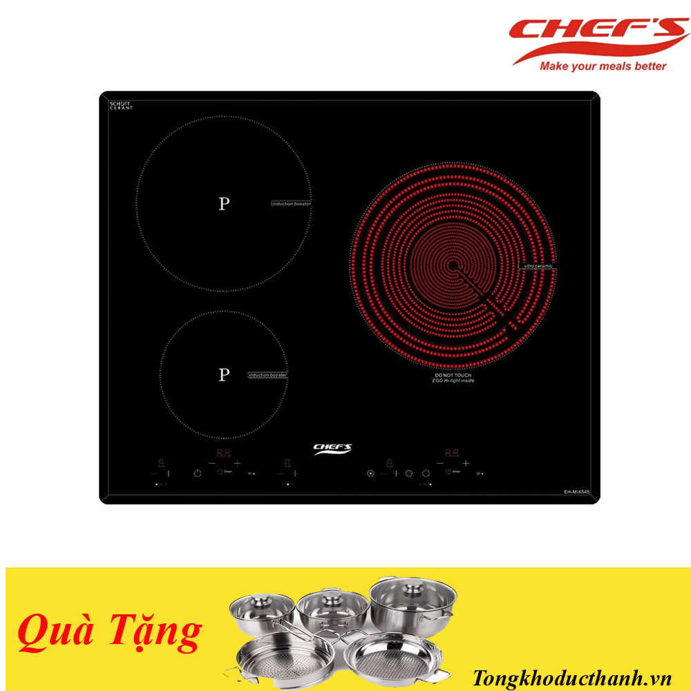 Bếp Điện Từ Ba Chef's EH-MIX545-Nhập Khẩu Nguyên Chiếc Tây Ban Nha
