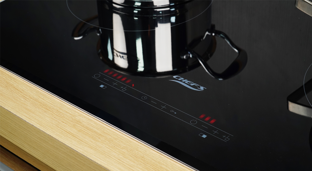 Bếp Từ Chef's EH-DIH333 ( kính ceramic Schott Ceran vát cạnh của Đức, Mâm nhiệt E.G.O)