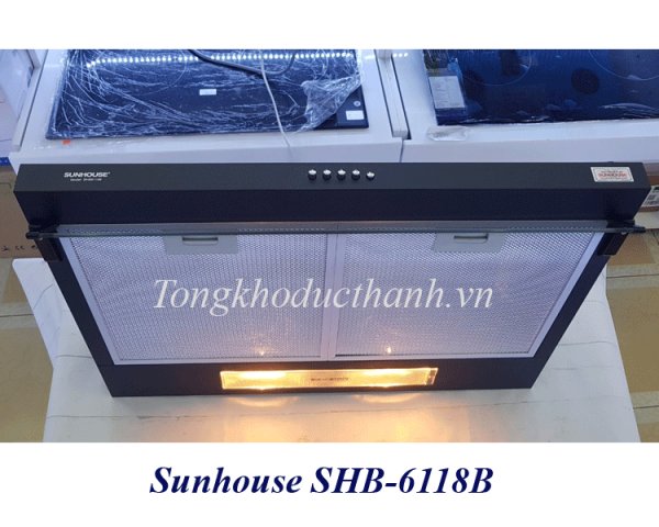 Máy hút mùi Sunhouse SHB 6118B