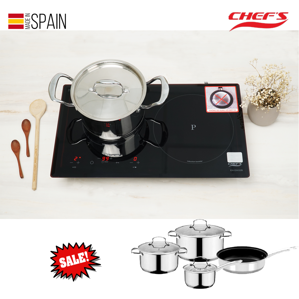 Bếp Từ Chef's EH-DIH32B (Nhập Khẩu Tây Ban Nha)