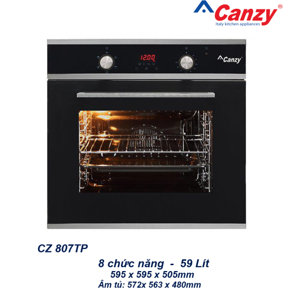Lò nướng Canzy CZ 807TP (59 lít)