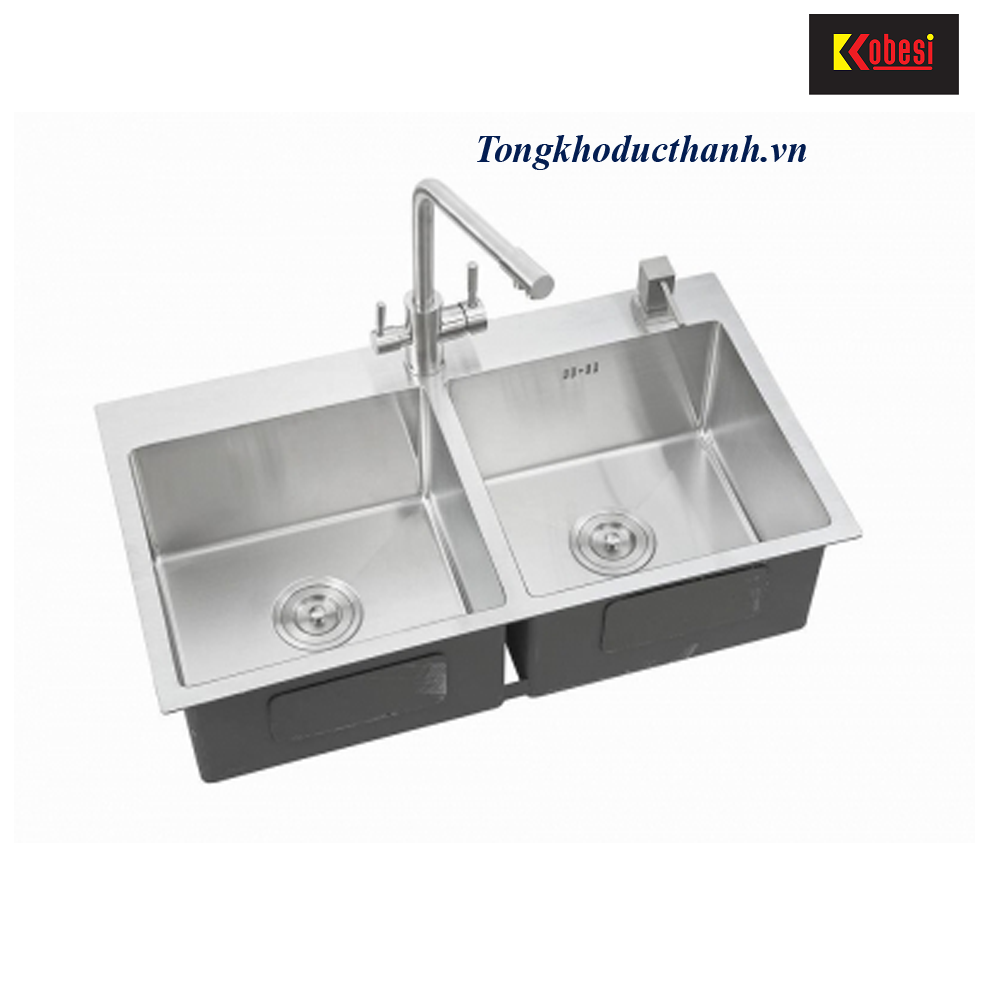 CHẬU HANDMADE INOX 304 (MODEL: KB 8245 C 304)