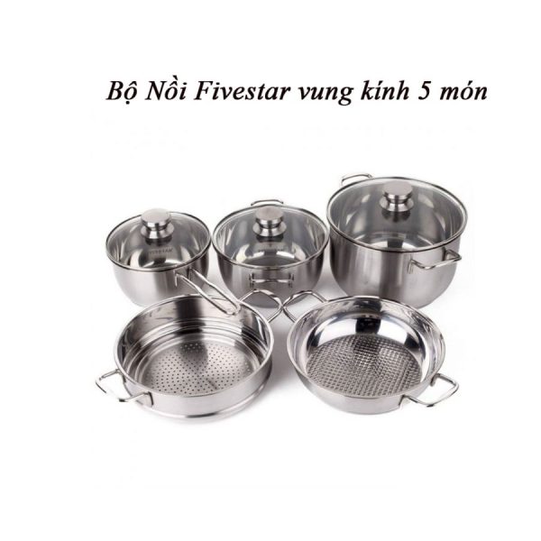 Bộ nồi Fivestar 5 món