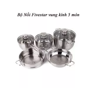 Bộ nồi Fivestar 5 món