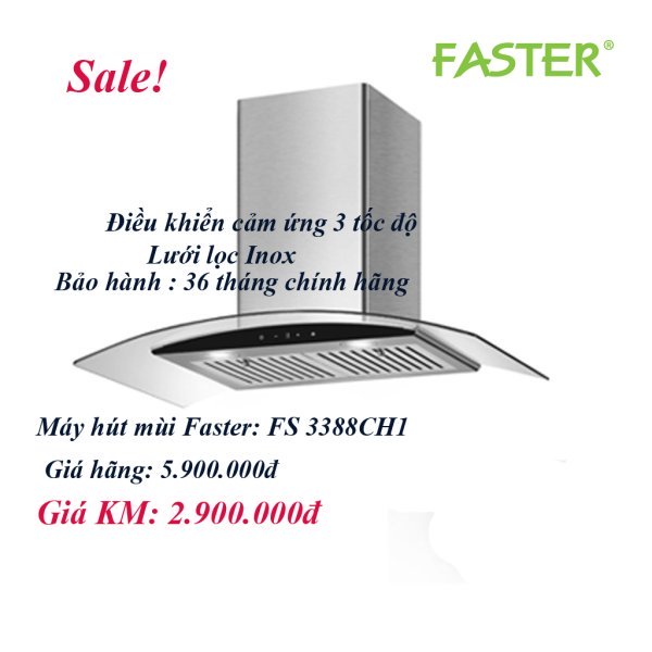 Máy hút mùi Faster