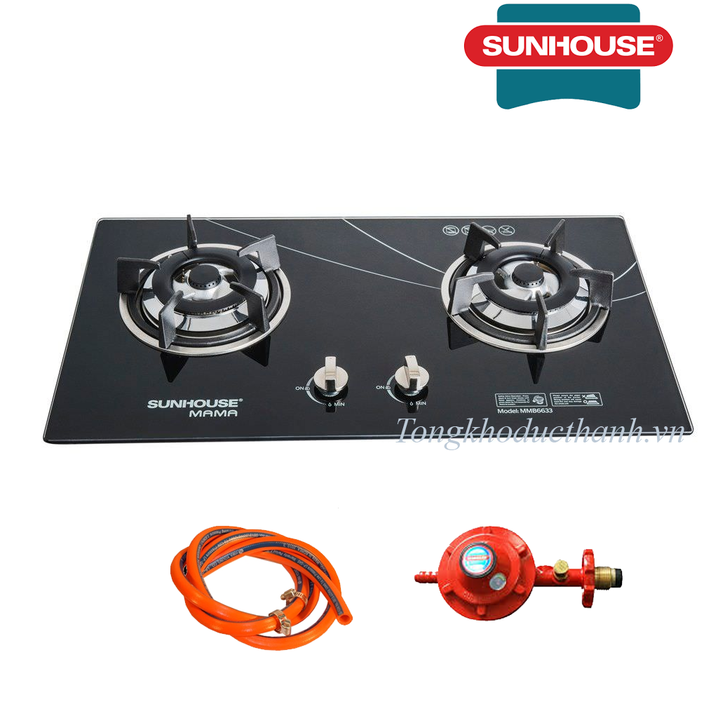 Bếp gas âm kính SUNHOUSE MAMA MMB6633
