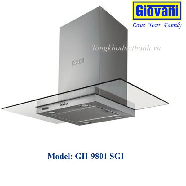Máy hút mùi đảo Giovani GH-9801 SGI