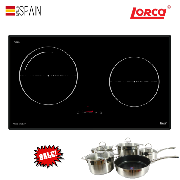 Bếp từ đôi Lorca LCI 829 ( NK Tây Ban Nha)