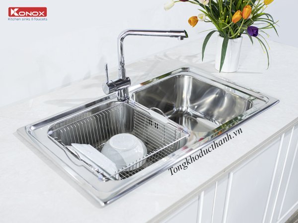 Chậu rửa bát KONOX Premium KS8650 2B
