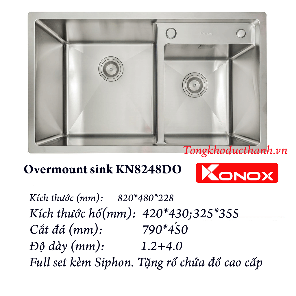 Chậu KONOX KN8248DO