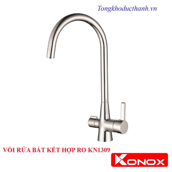 VÒI RỬA BÁT Konox KẾT HỢP RO KN1309