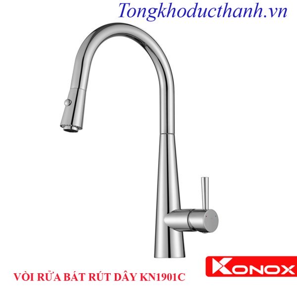 VÒI RỬA BÁT RÚT DÂY KN1901C