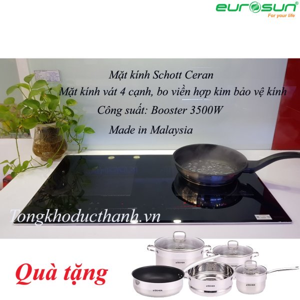 Bếp từ Eurosun EU-T715Pro mặt kính Schott Ceran