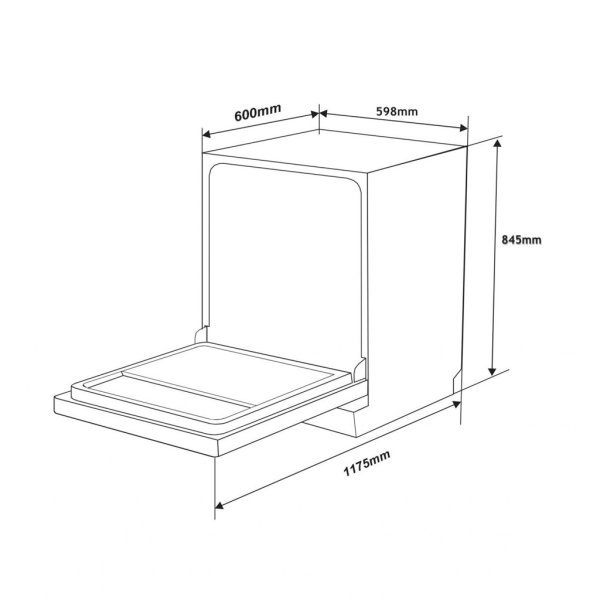 MÁY RỬA BÁT arber ABMRB14 (14 bộ)
