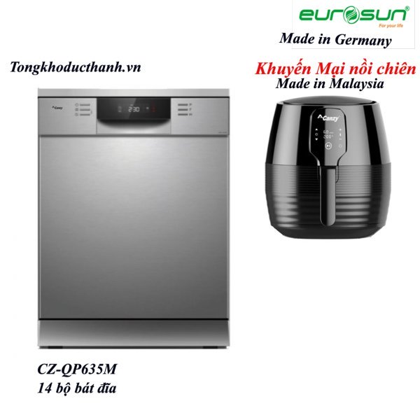 Máy rửa bát Canzy CZ – QP635M (14 bộ bát đĩa)