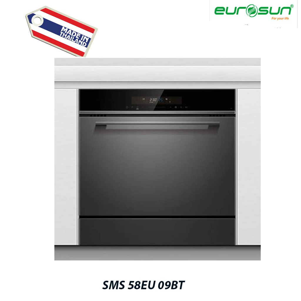 MÁY RỬA BÁT EUROSUN SMS58EU09BT (8 bộ) - Sấy TƯƠI