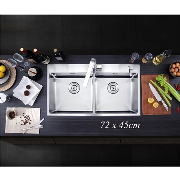 Chậu Rửa đúc Rosler RL04-7245 Cân ( Inox 304)