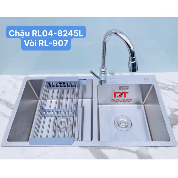 Chậu Rửa Roslerer RL04-8245L (Inox 304)