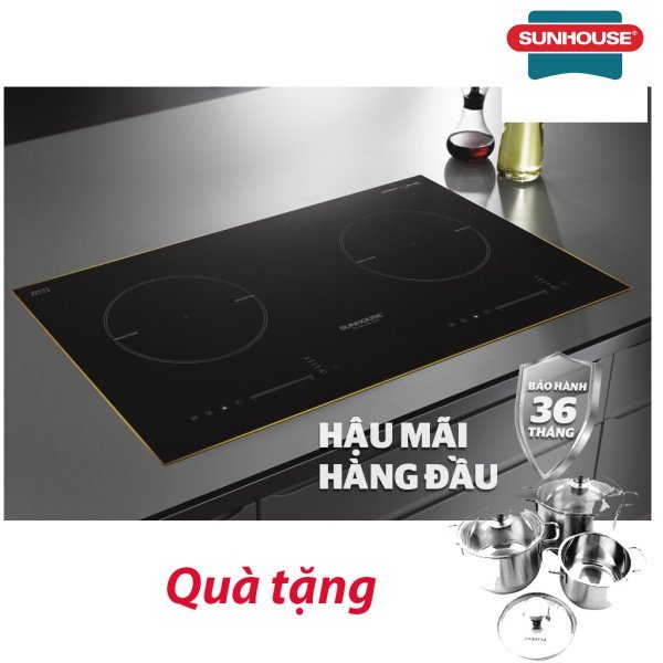 BẾP ĐÔI ĐIỆN TỪ SUNHOUSE SHB DI08 ( bỏ mẫu)