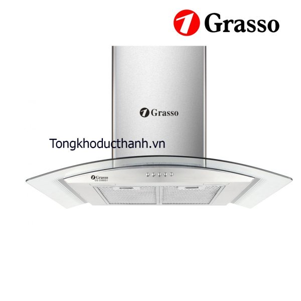 MÁY HÚT MÙI KÍNH CONG GRASSO GS 3388S1(60/70/90cm)