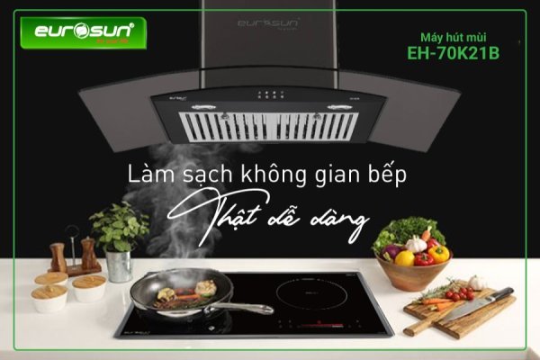 Máy hút mùi Eurosun EH-70K21B/90K21B
