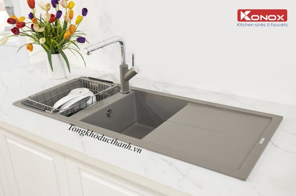 Chậu Konox Livello 1160 Grey
