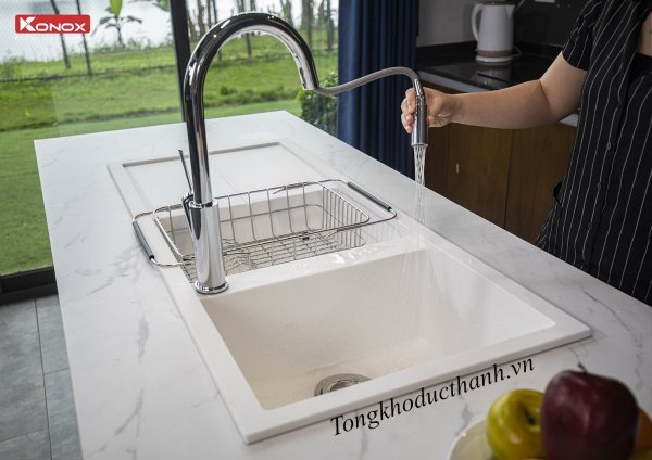 Chậu Konox Livello 1160 Silver