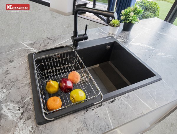 Vòi rửa bát Konox Felix Black