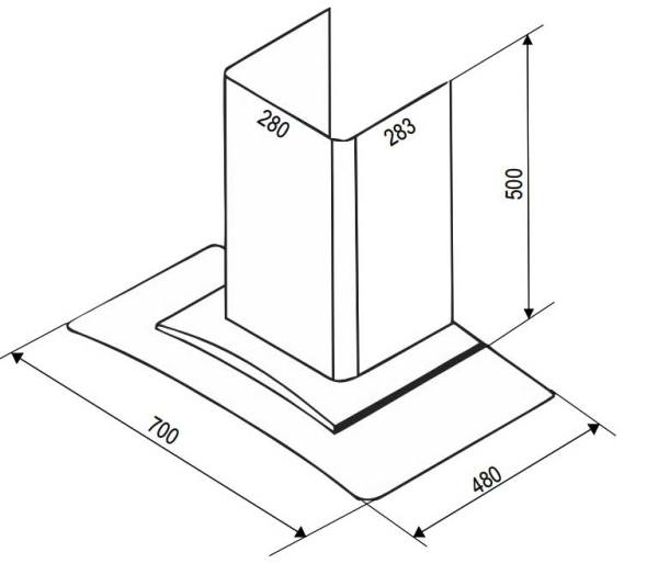 Máy hút mùi Bauer BC BCN70 PTB