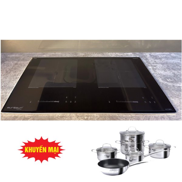 Bếp từ Eurosun EU-T798PRO kính Schott không chia sẻ công suất