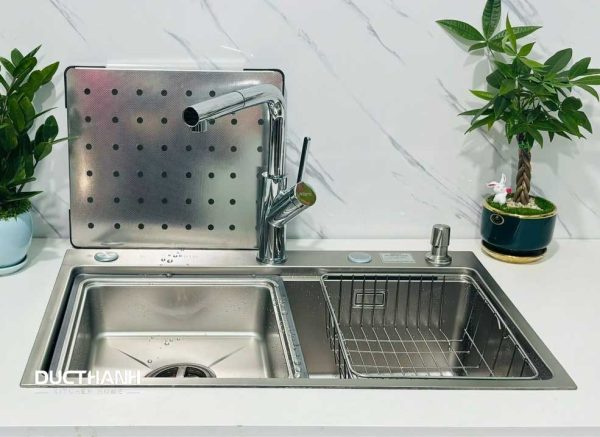Chậu rửa cao cấp Gento GT04-7045 ( inox 304)