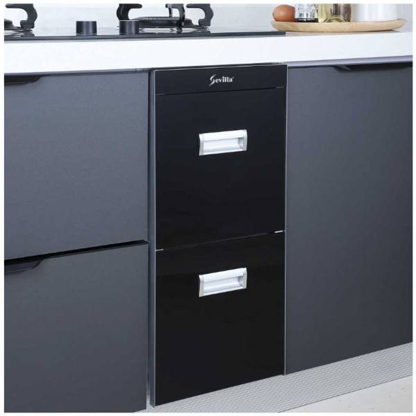 Thùng gạo mặt gương 2 ngăn Sevilla SV-D4 ( 20kg)