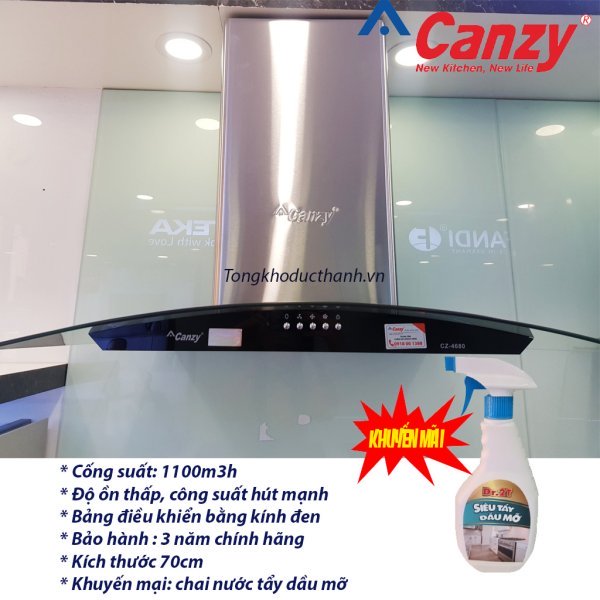 Máy hút mùi Canzy CZ4680