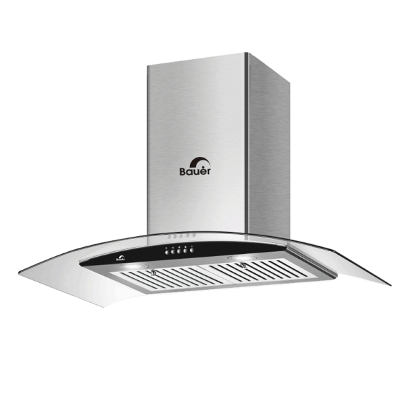 Máy hút mùi Bauer 70EC3 lưới lọc mỡ Inox  ( KT 70/90cm) siêu êm