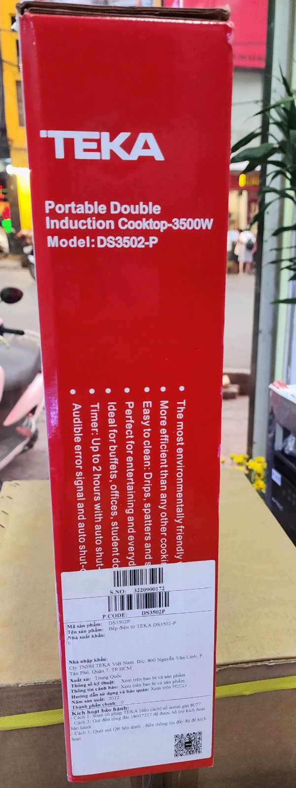 Bếp từ Teka DS 3502P ( bếp từ đặt nổi)