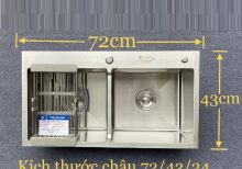 Chậu-rửa-bát-Kagol-K7243-hai-hố-cân