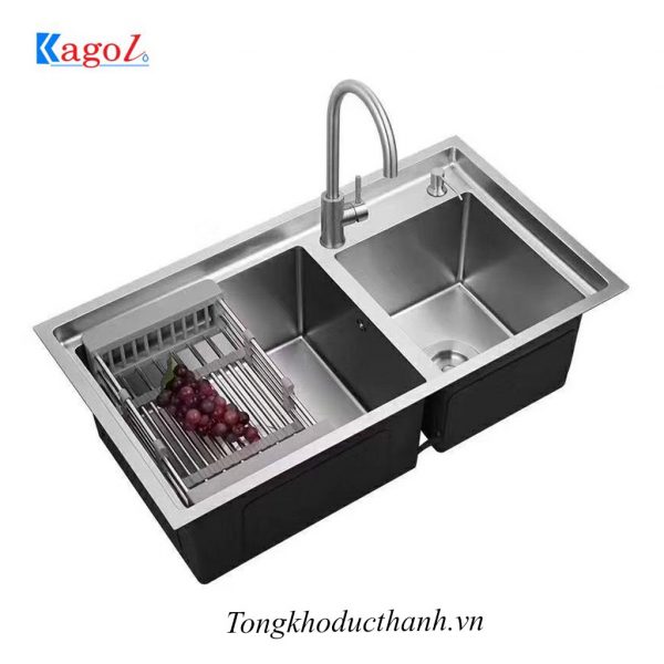 Chậu-rửa-inox-304-Kagol-K7843BT-304-lệch